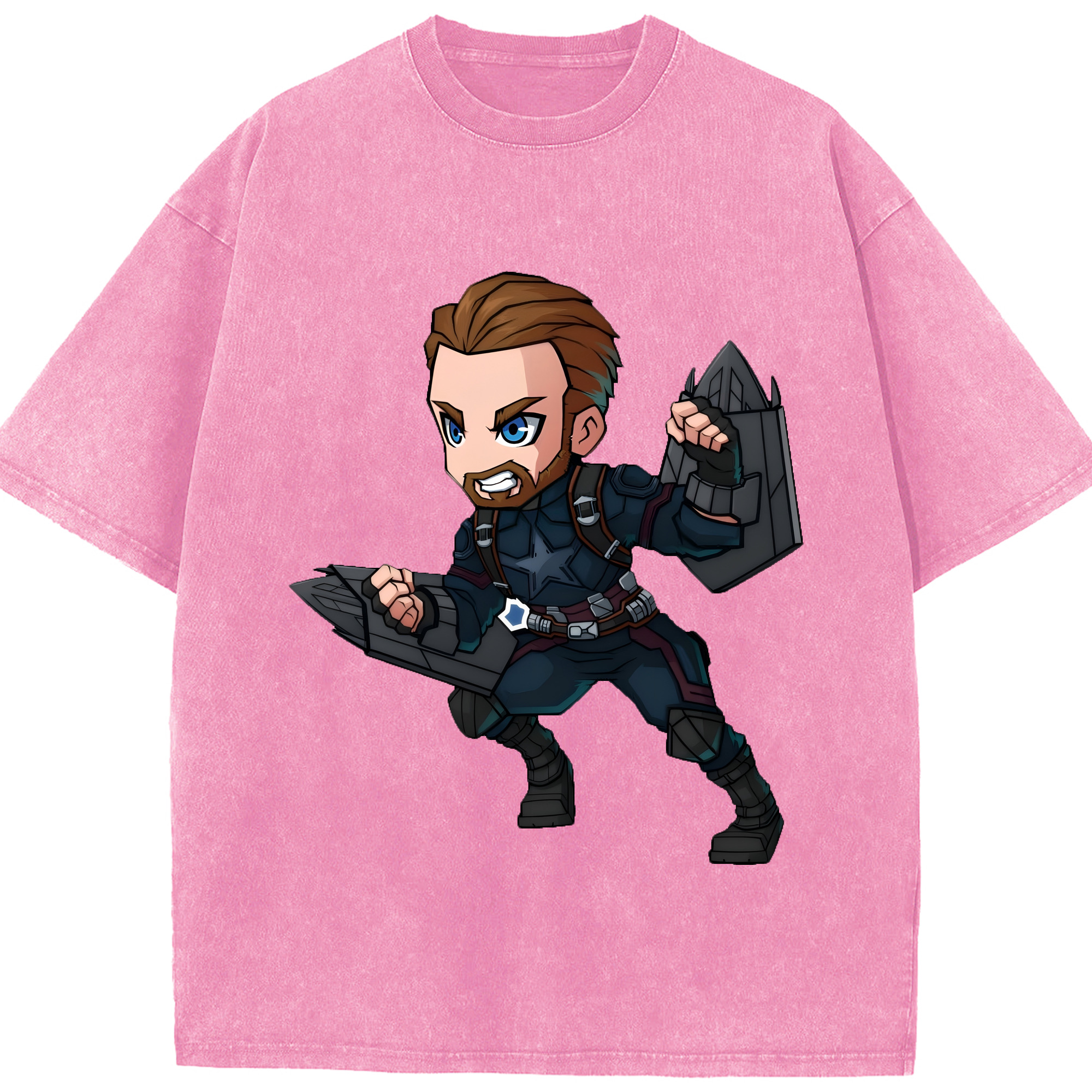 （画像用） アベンジャーズ The Avengers 綿100% ヴィンテージ風 半袖Tシャツ（フロントプリント）
